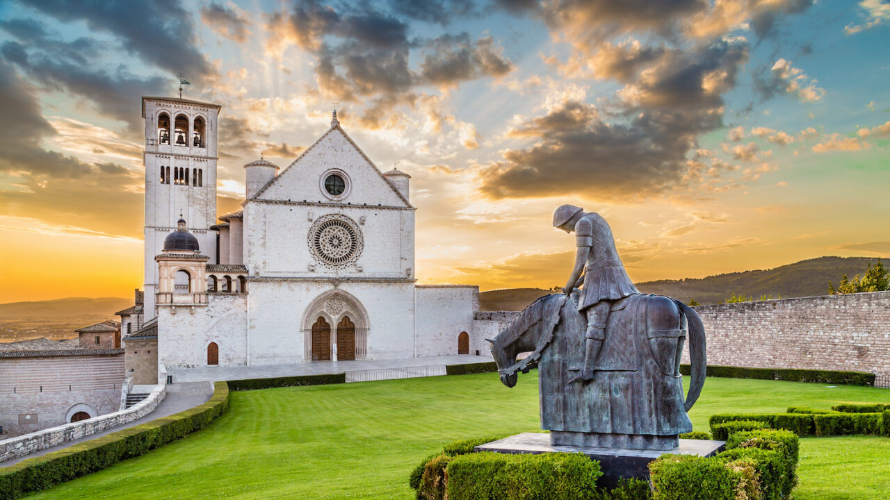 Assisi – harmonija prirode, umjetnosti i religije Famous,basilica,of,st.,francis,of,assisi,(basilica,papale,di